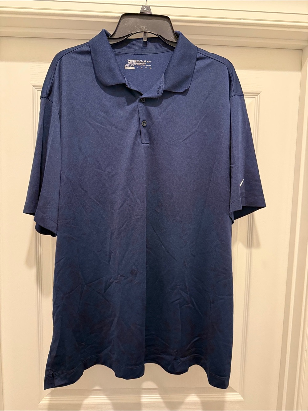 Nike Men's Dark Blue Polo Shirt